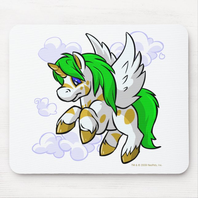 Island Uni keeping close to Mystery Island Mouse Mat (Front)