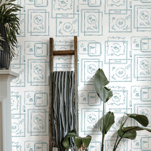 Island Vibes   Hand-Drawn Coastal Doodle Wallpaper