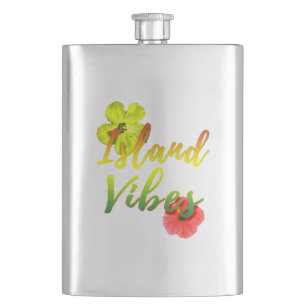 Island Vibes Hip Flask