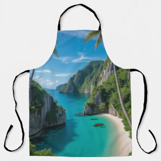 "Island Vibes in the Kitchen" Apron