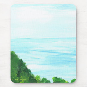 Island view mouse mat