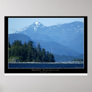 "ISLAND VIEW" Photo Poster