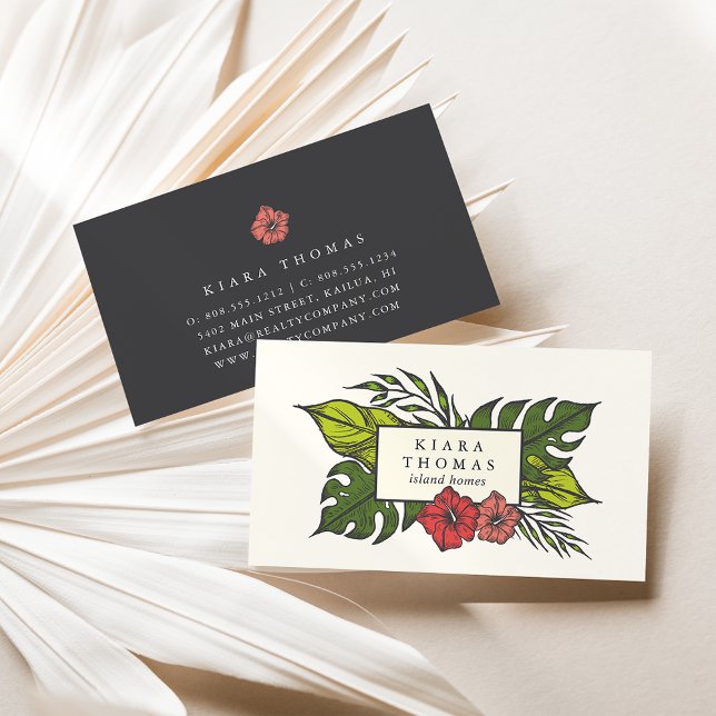 Island Vintage Business Card (Creator Uploaded)