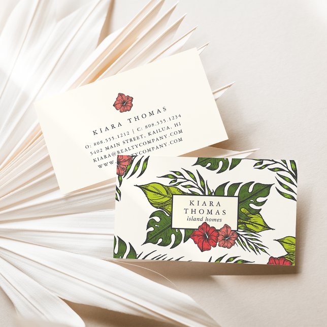 Island Vintage Business Card (Creator Uploaded)