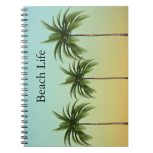Island Wanderlust Journal Sunset Glow Custom