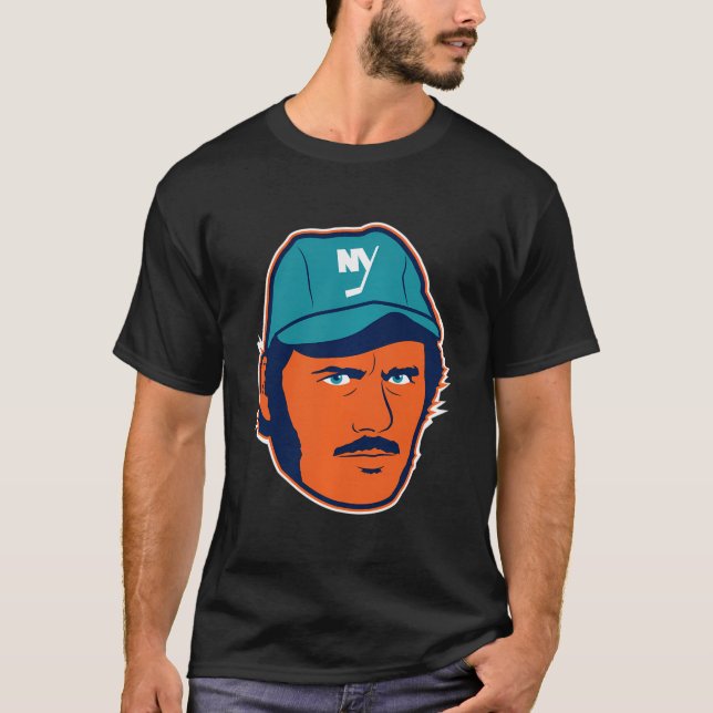 Islanders Fisherman (Smaller Design) T-Shirt (Front)