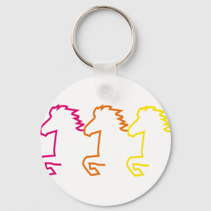 Islandpferd Key Ring