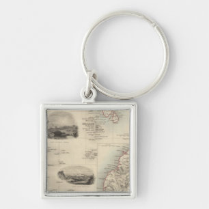 Islands In The Indian Ocean Key Ring