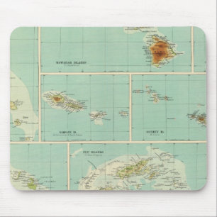 Islands of Oceania Mouse Mat