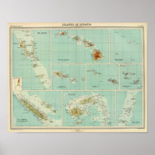 Islands of Oceania Poster