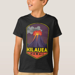 Islands Vintage Souvenir Kilauea Hawaii Volcano T-Shirt