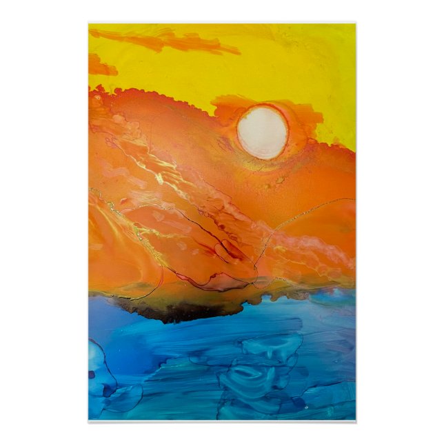 IslandSunset Poster (Front)
