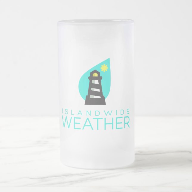 Islandwide Weather Frosted Mug (Center)