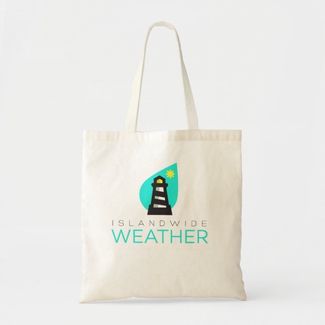 Islandwide Weather Grocery Bag (Front)