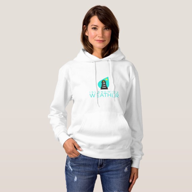 Islandwide Weather Womens Hoodie (Front Full)