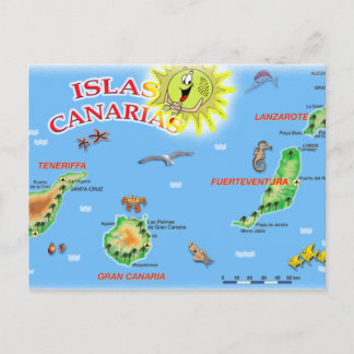 Islas Canarias Postcard