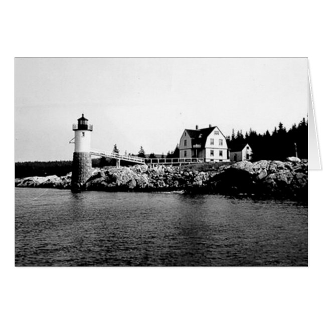 Isle Au Haut Lighthouse (Front Horizontal)