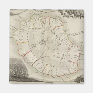 Isle De La Reunion Magnet