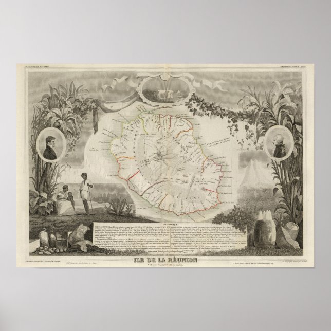 Isle De La Reunion Poster (Front)