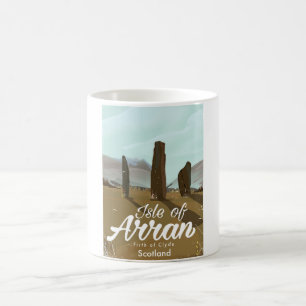 Isle of Arran vintage travel poster Coffee Mug