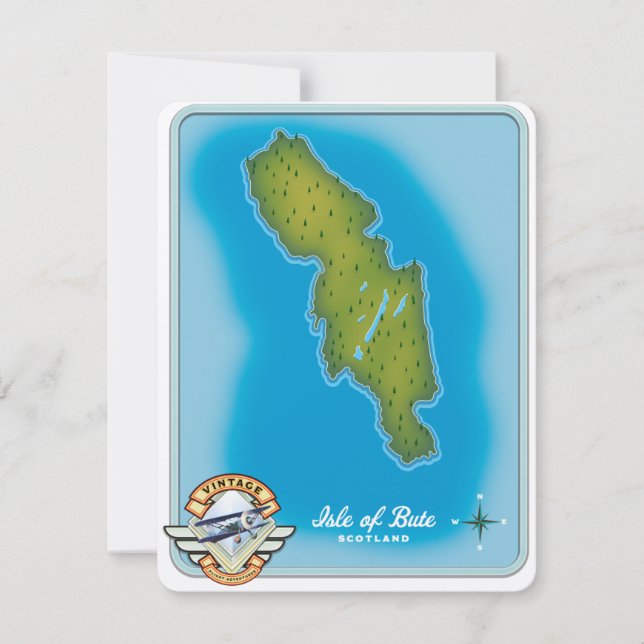 Isle of Bute map (Front)