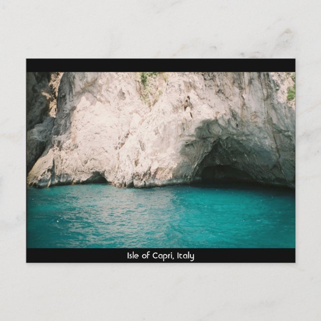 Isle of Capri, Italy Postcard (Front)