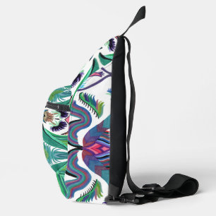 Isle-of-Ferns Original and C/M on a sling bag