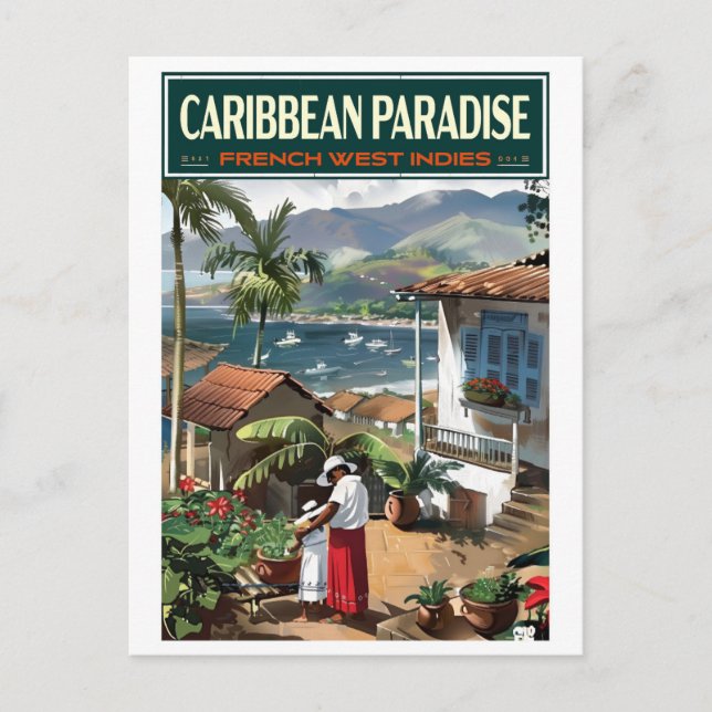 Isle of Flowers Series 2ZFT67-12 Postcard (Front)