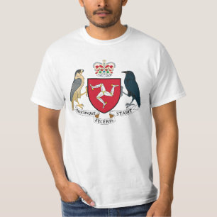 Isle of Man Coat of Arms - Manx Emblem T-Shirt