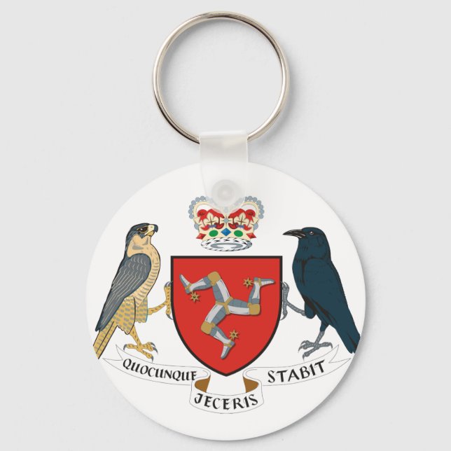 isle of man emblem key ring (Front)