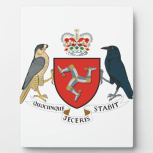 isle of man emblem plaque