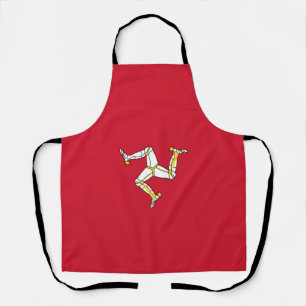 Isle of Man flag  Apron