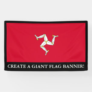 Isle of Man Flag Banner
