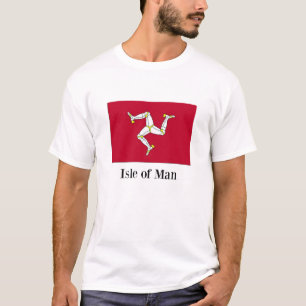 Isle of Man flag, custom design T-Shirt