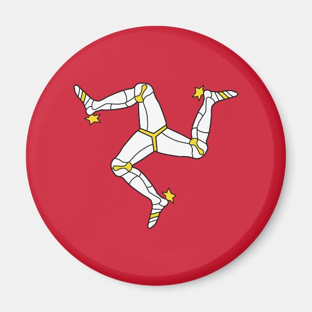 Isle of Man Flag Magnet (Front)