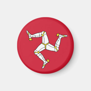 Isle of Man flag Magnet