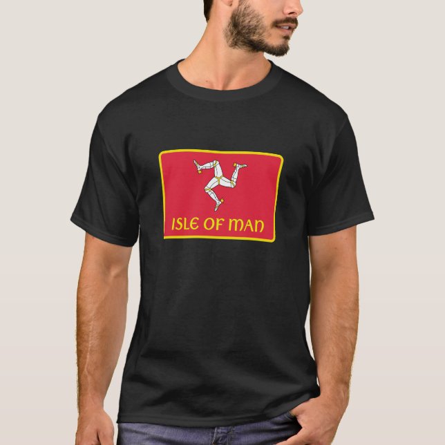Isle of Man Flag T-Shirt (Front)