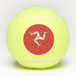 Isle of Man Flag Tennis Balls