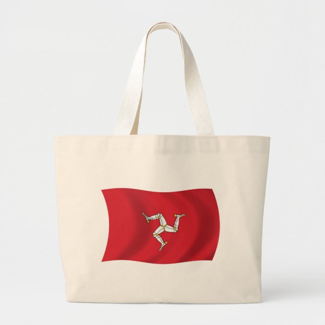 Isle of Man Flag Tote Bag (Front)
