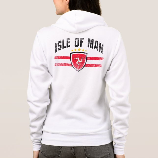 Isle of Man Hoodie (Back)