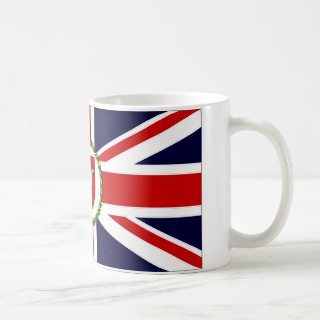 Isle of Man Lieutenant Governor Flag Coffee Mug (Right)
