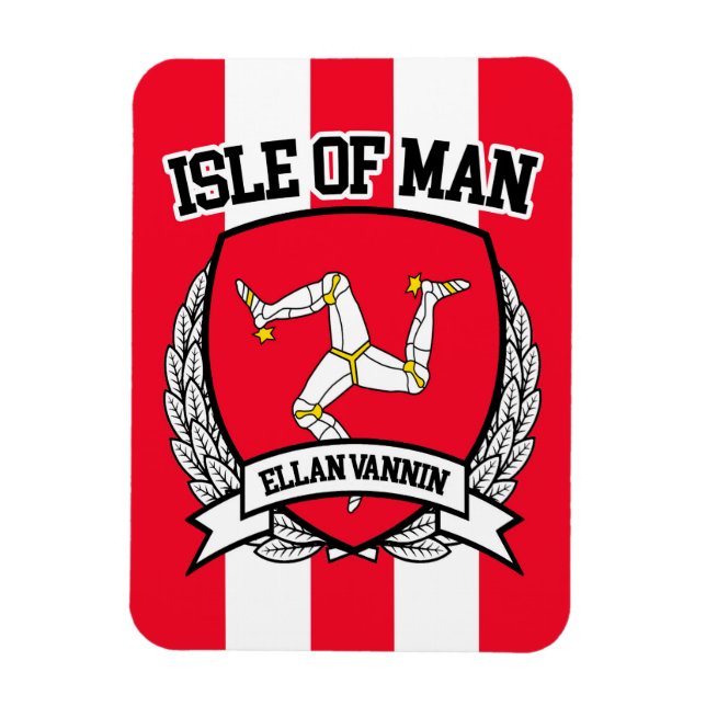 Isle of Man Magnet (Vertical)