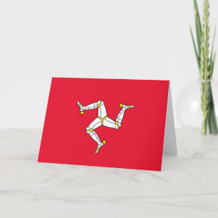 Isle of Man – Manx Flag Card