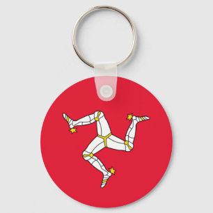 Isle of Man – Manx Flag Key Ring
