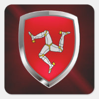 Isle of Man Metallic Emblem