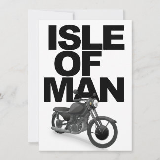 Isle of Man motorbike racer Invitation
