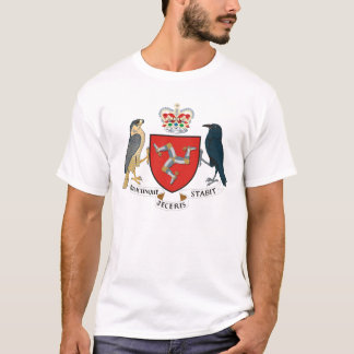 Isle of Man Official Coat Of Arms Heraldry Symbol T-Shirt