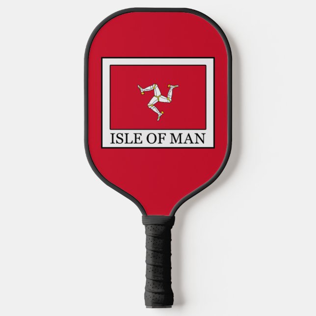 Isle of Man Pickleball Paddle (Front)