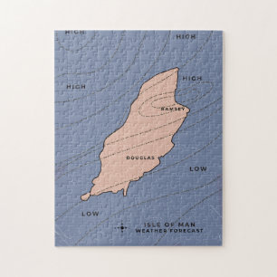 Isle of Man Weather forecast Jigsaw Puzzle