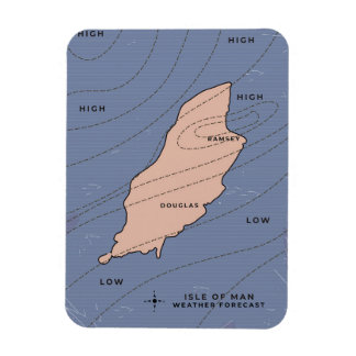 Isle of Man Weather forecast Magnet
